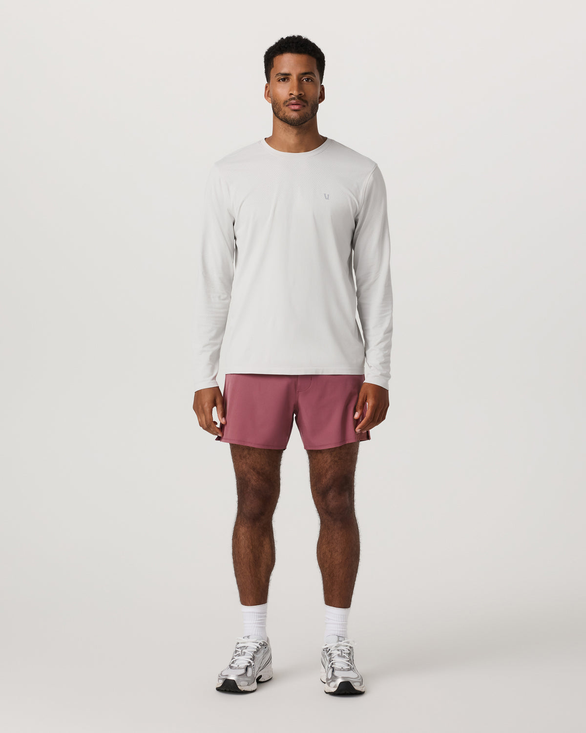 Qualify Short Lined 5" Men's Berry Performance Shorts | Vuori Discount