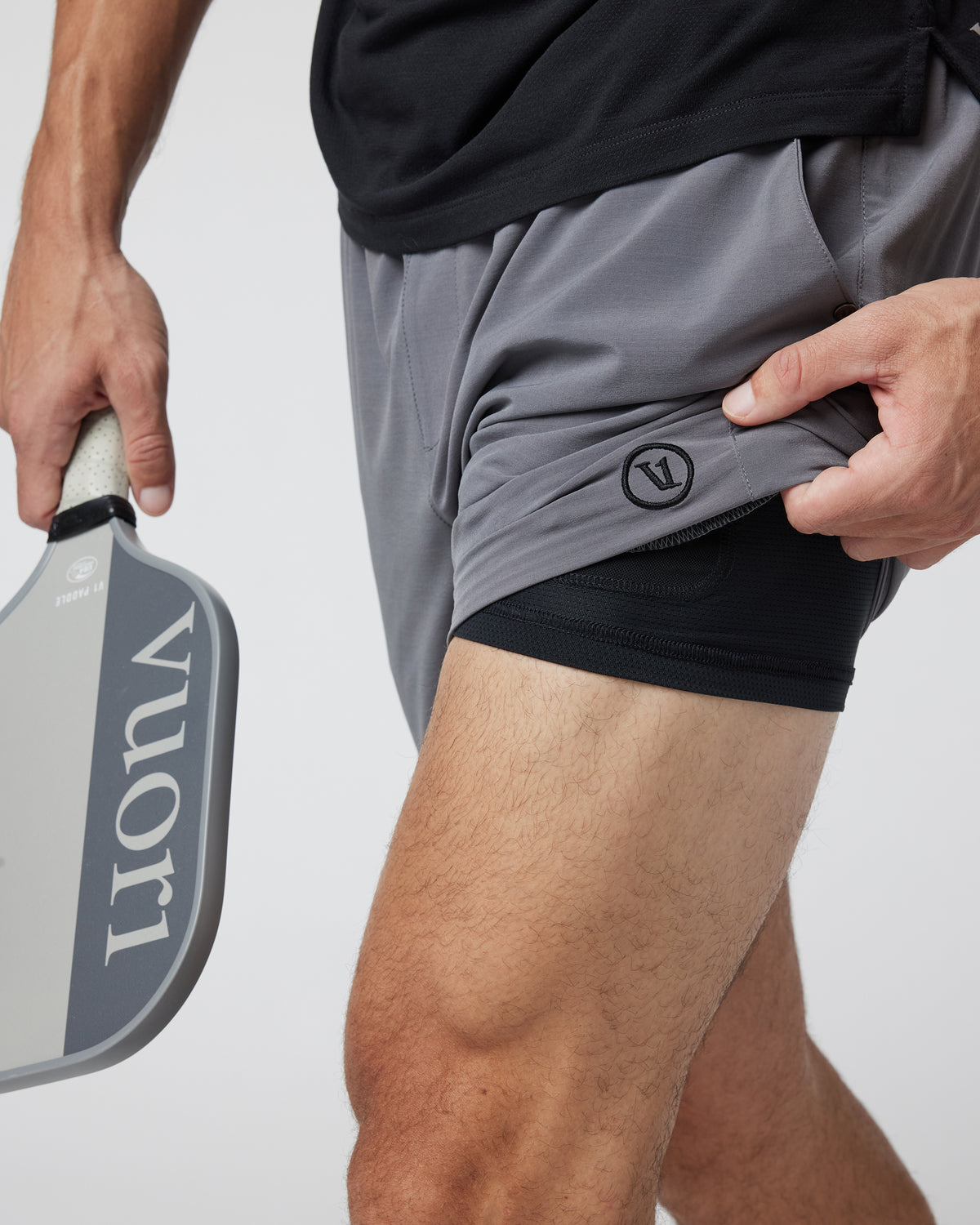 Elevate Kore Short Lined 7" Men's Zinc Performance Shorts | Vuori Sale