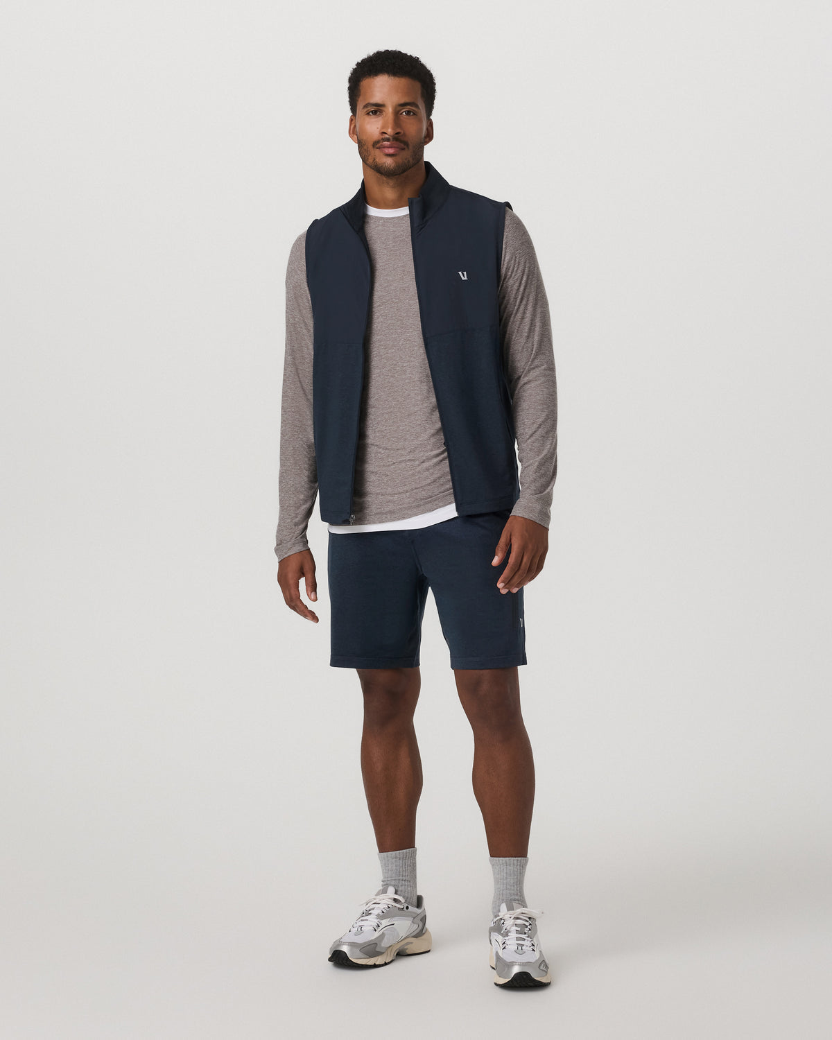 Sunday Performance Short Ink Heather | Vuori Online