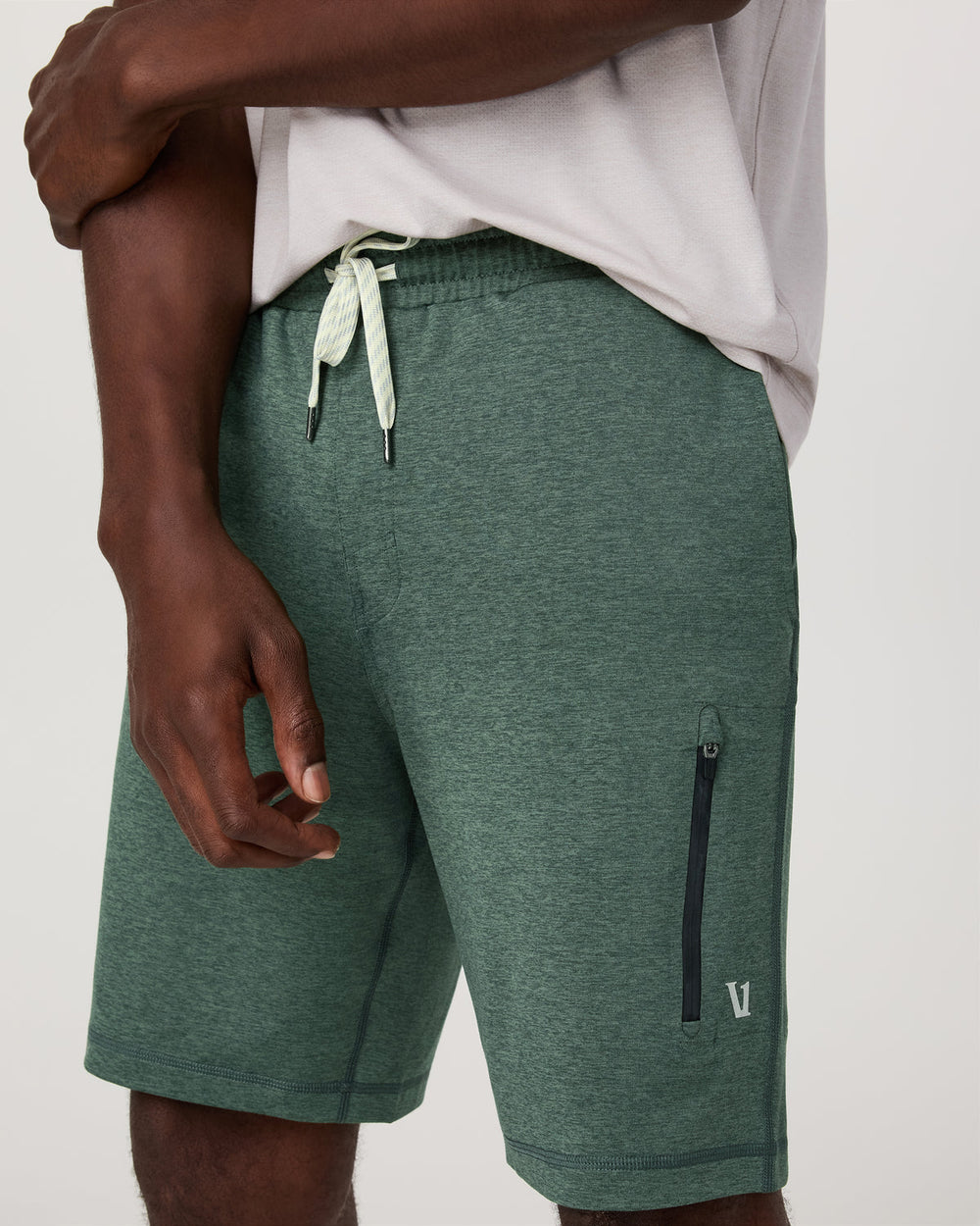 Sunday Performance Short 8" Men's Agate Green Shorts | Vuori Clothing