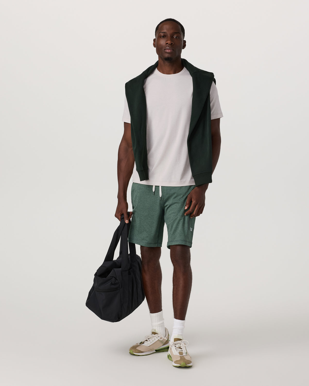 Sunday Performance Short 8" Men's Agate Green Shorts | Vuori Clothing