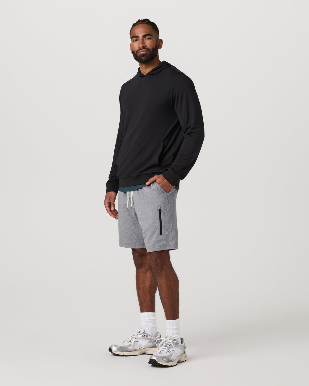 Sunday Performance Short 8.5" Grey Heather | Vuori Discount