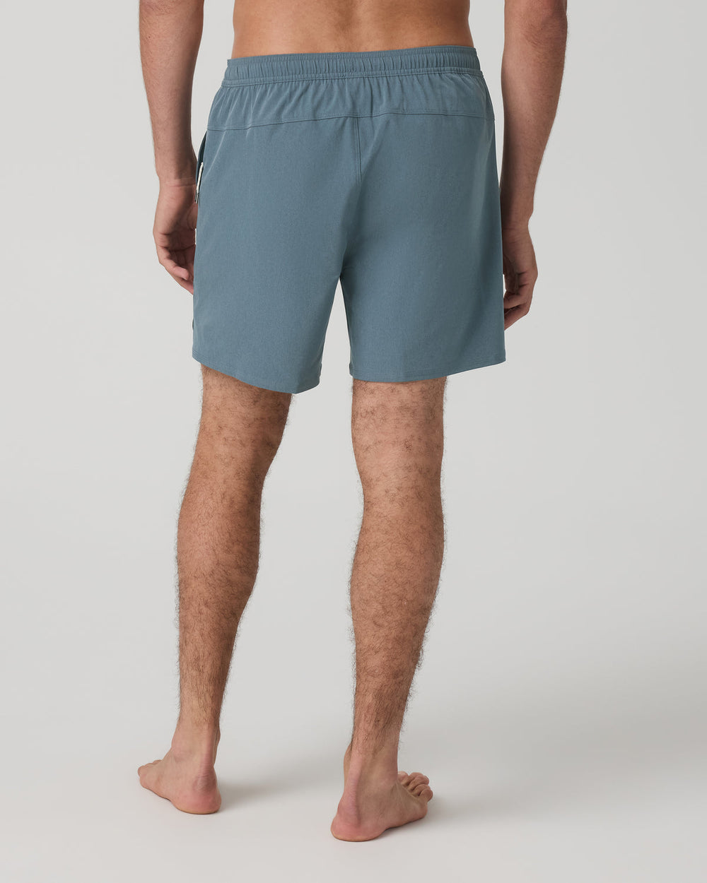 Maverick Volley Short Lined Men's Blue Sea Hybrid Shorts | Vuori Sale