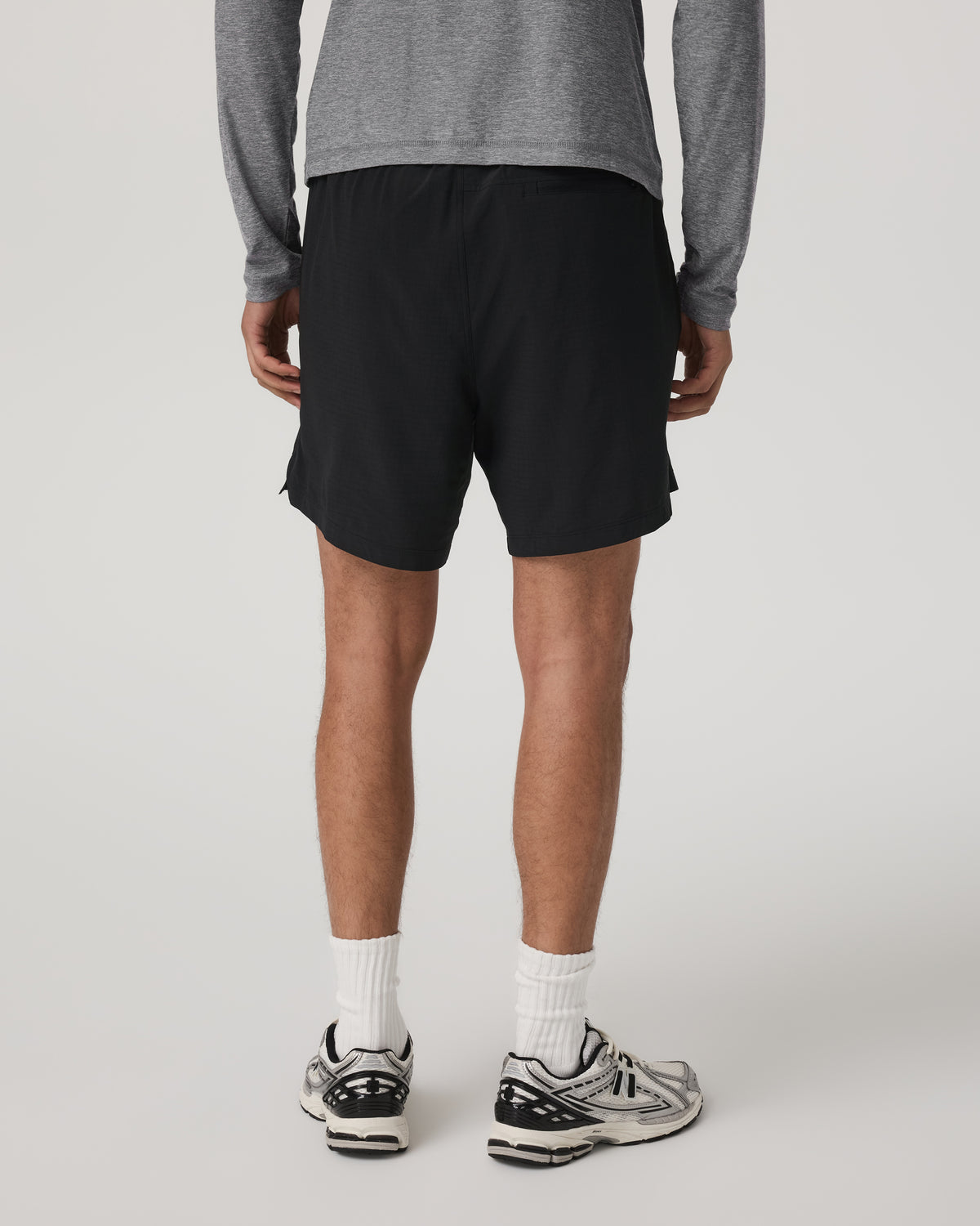 HardKore Short Lined 7" Men's Black Performance Shorts | Vuori On sale