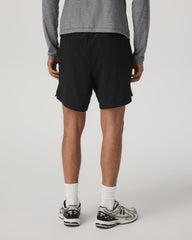 HardKore Short Lined 7" Men's Black Performance Shorts | Vuori On sale