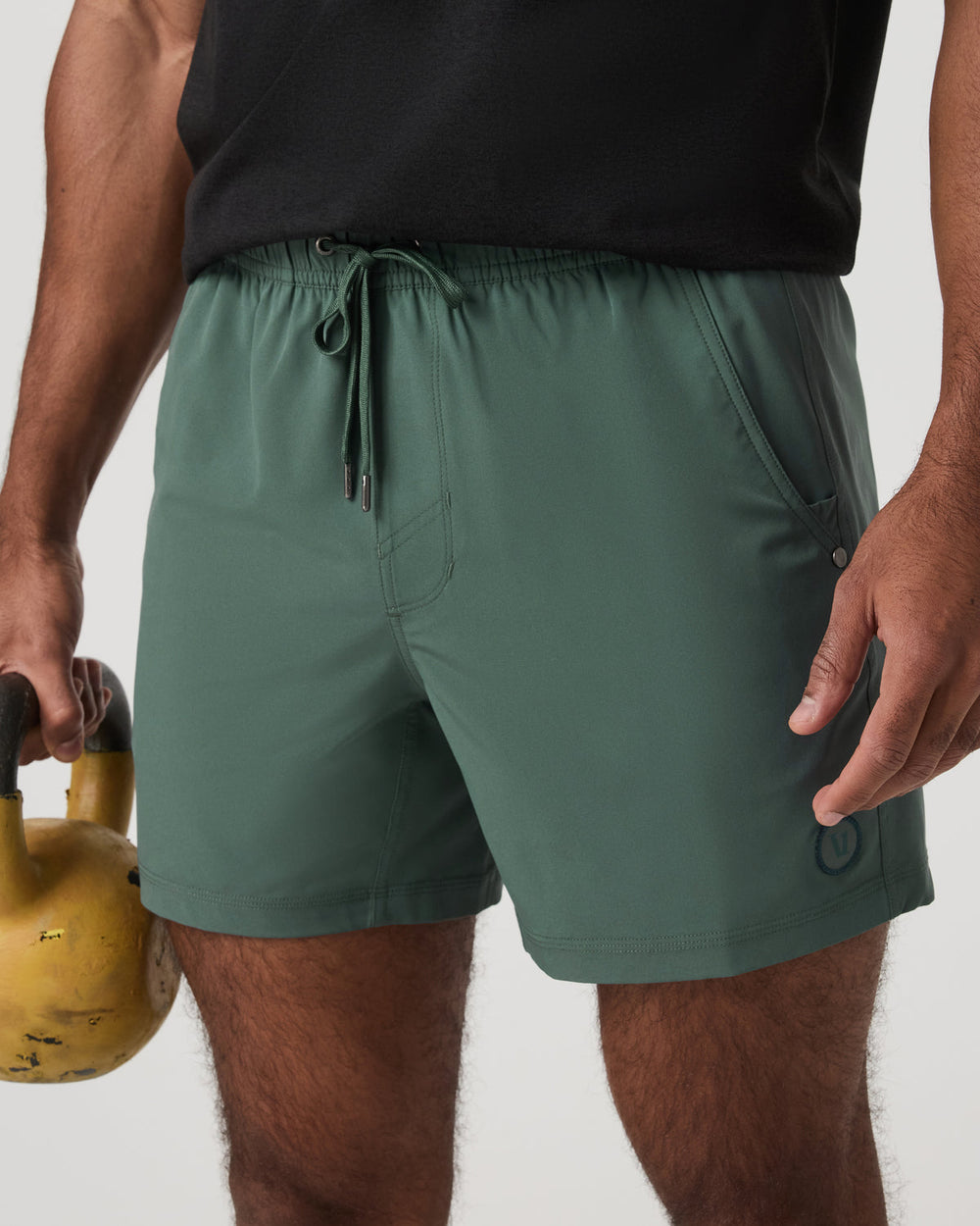 Kore Short Unlined 5" Men's Agate Green Athletic Shorts | Vuori Clothing