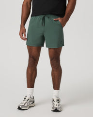 Kore Short Unlined 5" Men's Agate Green Athletic Shorts | Vuori Clothing