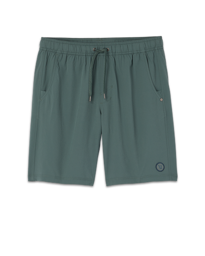 Kore Short Lined 9" Men's Agate Green Tonal Shorts | Vuori
