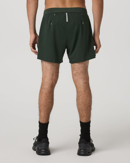 Qualify Short Lined 5" Men's Deep Forest Training Shorts | Vuori Discount
