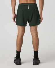 Qualify Short Lined 5" Men's Deep Forest Training Shorts | Vuori Discount