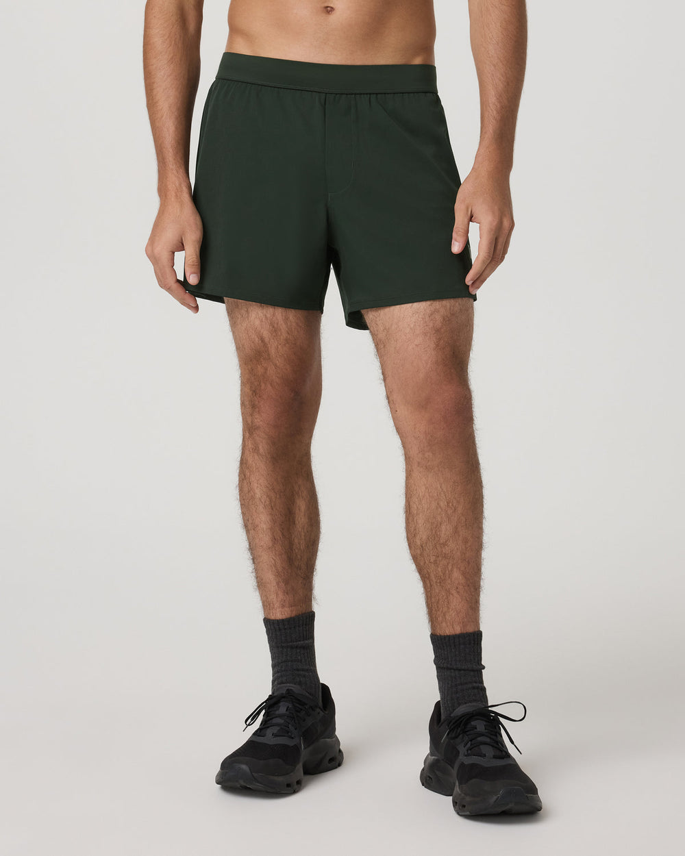 Qualify Short Lined 5" Men's Deep Forest Training Shorts | Vuori Discount