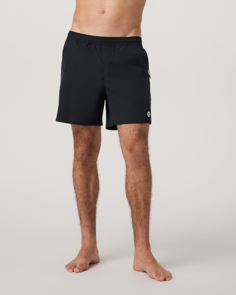 Maverick Volley Short Lined Men's Black Swim Shorts | Vuori Online