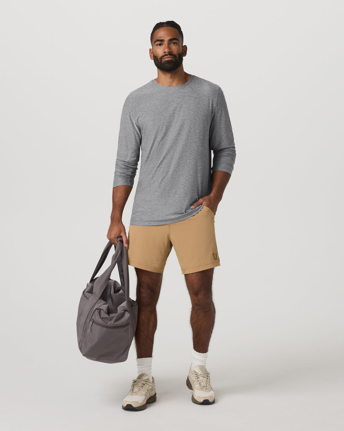 HardKore Short Lined 7" Men's Burlap Performance Shorts | Vuori Outlet