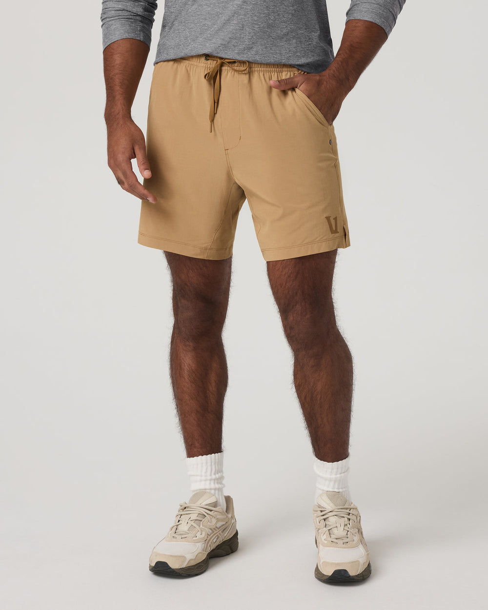HardKore Short Lined 7" Men's Burlap Performance Shorts | Vuori Outlet