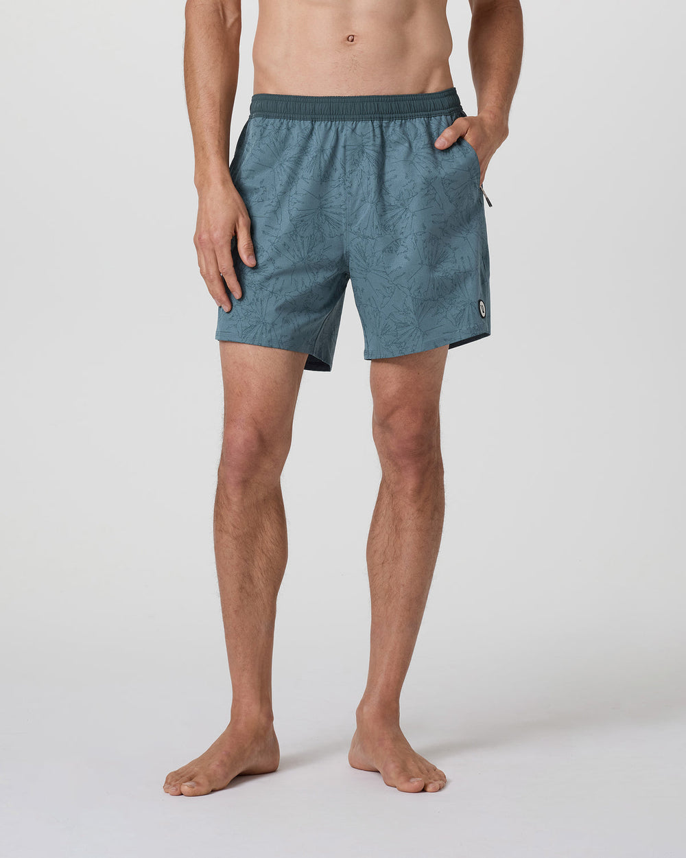 Maverick Volley Short Light Deep Sea Water Lily | Vuori Clothing