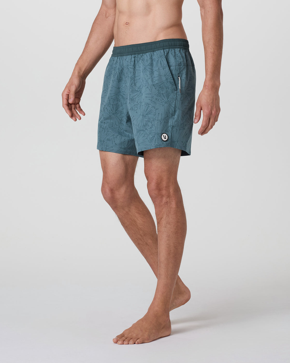 Maverick Volley Short Light Deep Sea Water Lily | Vuori Clothing
