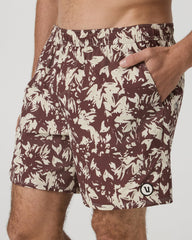 Maverick Volley Short Lined Sable Maui Hybrid Shorts | Vuori