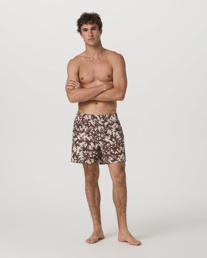Maverick Volley Short Lined Sable Maui Hybrid Shorts | Vuori