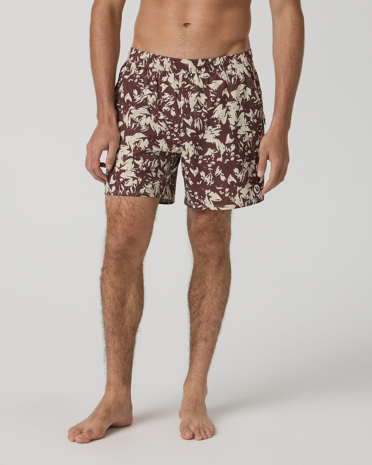 Maverick Volley Short Lined Sable Maui Hybrid Shorts | Vuori
