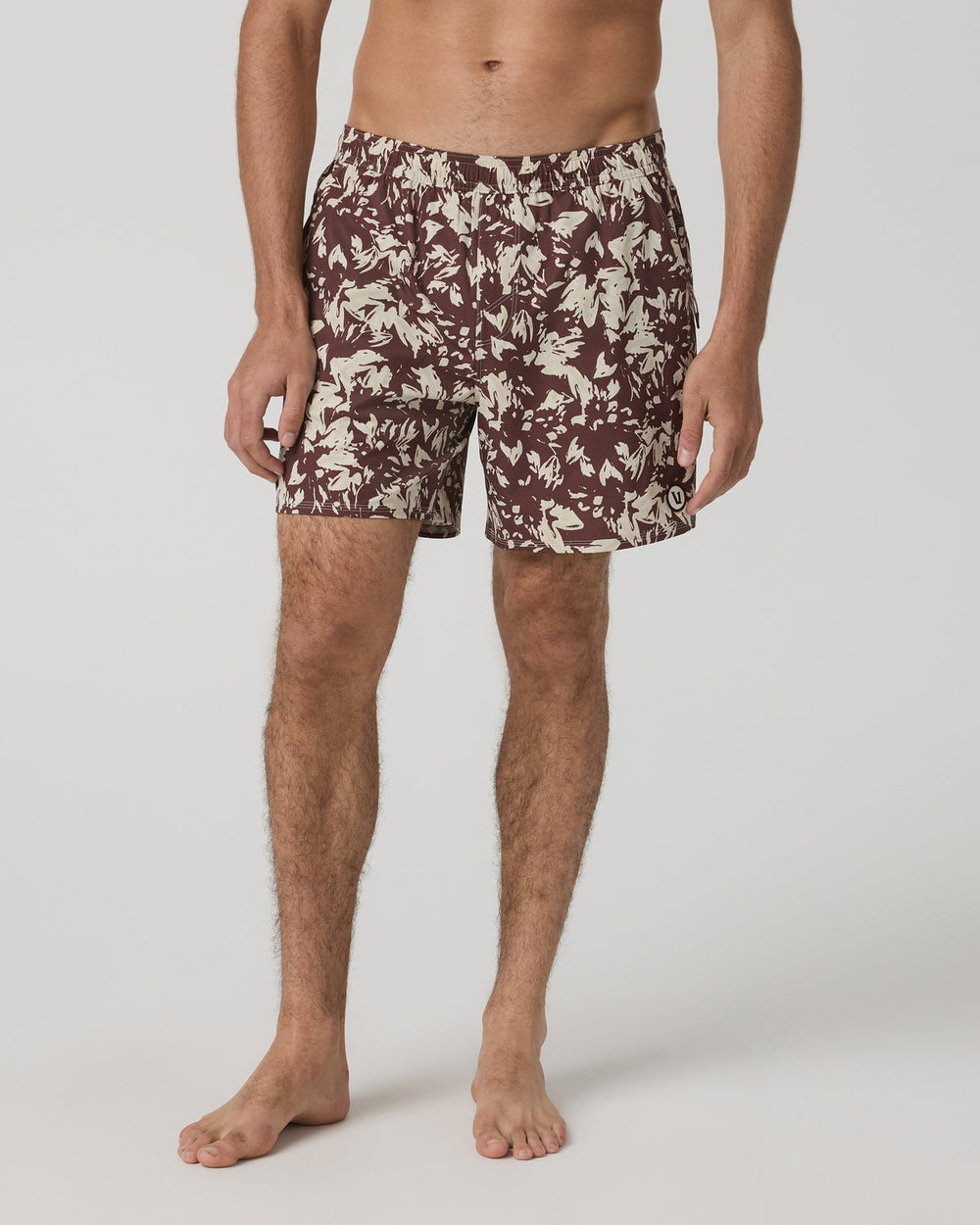 Maverick Volley Short Lined Sable Maui Hybrid Shorts | Vuori