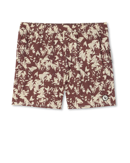 Maverick Volley Short Lined Sable Maui Hybrid Shorts | Vuori