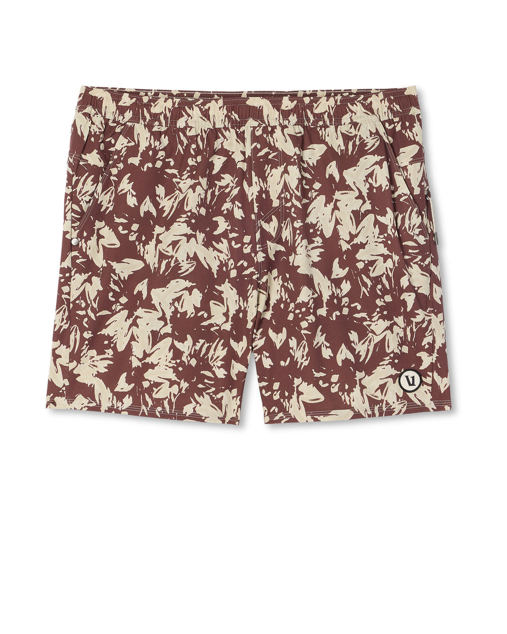 Maverick Volley Short Lined Sable Maui Hybrid Shorts | Vuori