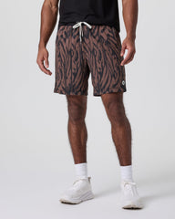 Kore Short Lined 7" Men's Chocolate Milk Mirage | Vuori Discount