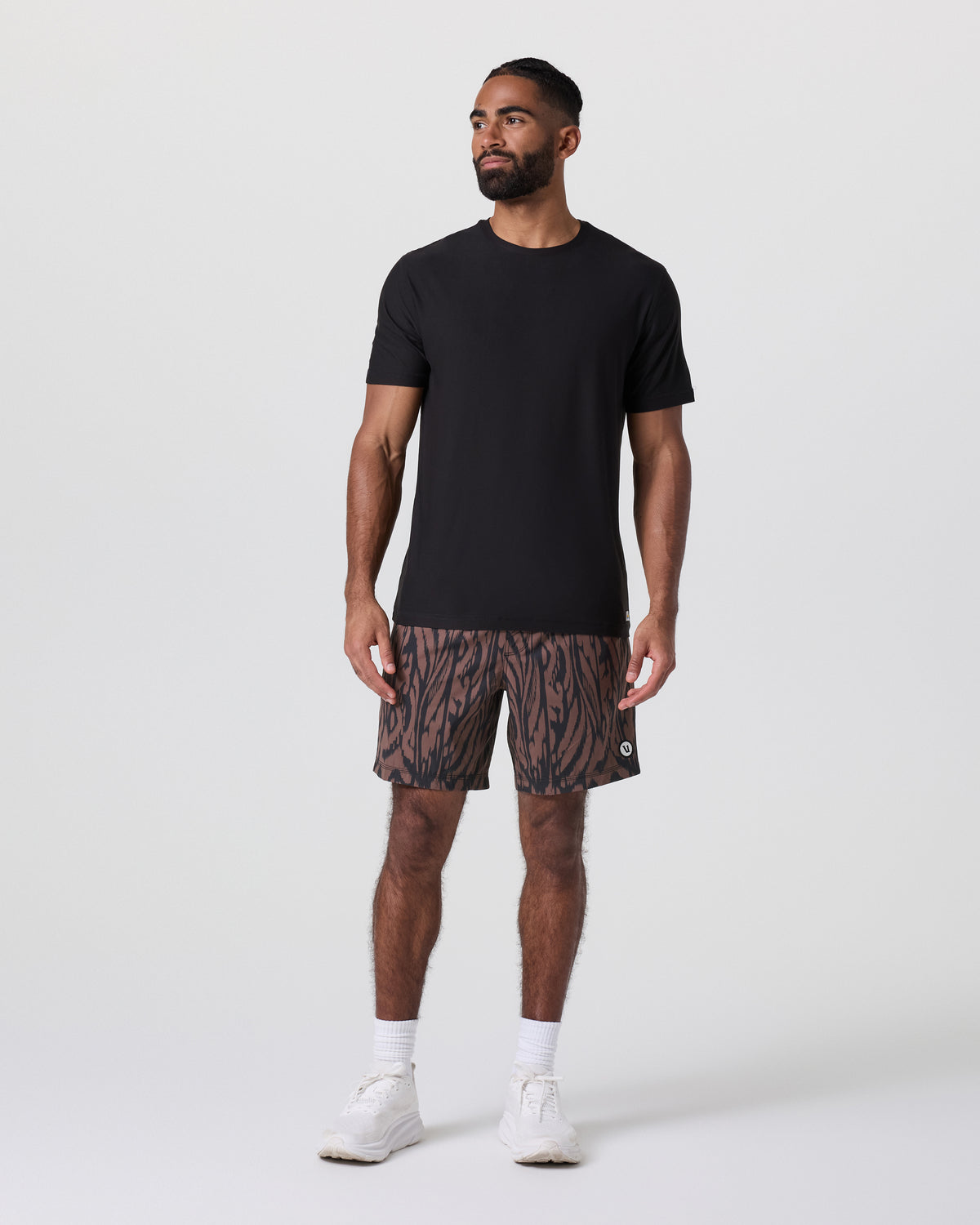 Kore Short Lined 7" Men's Chocolate Milk Mirage | Vuori Discount