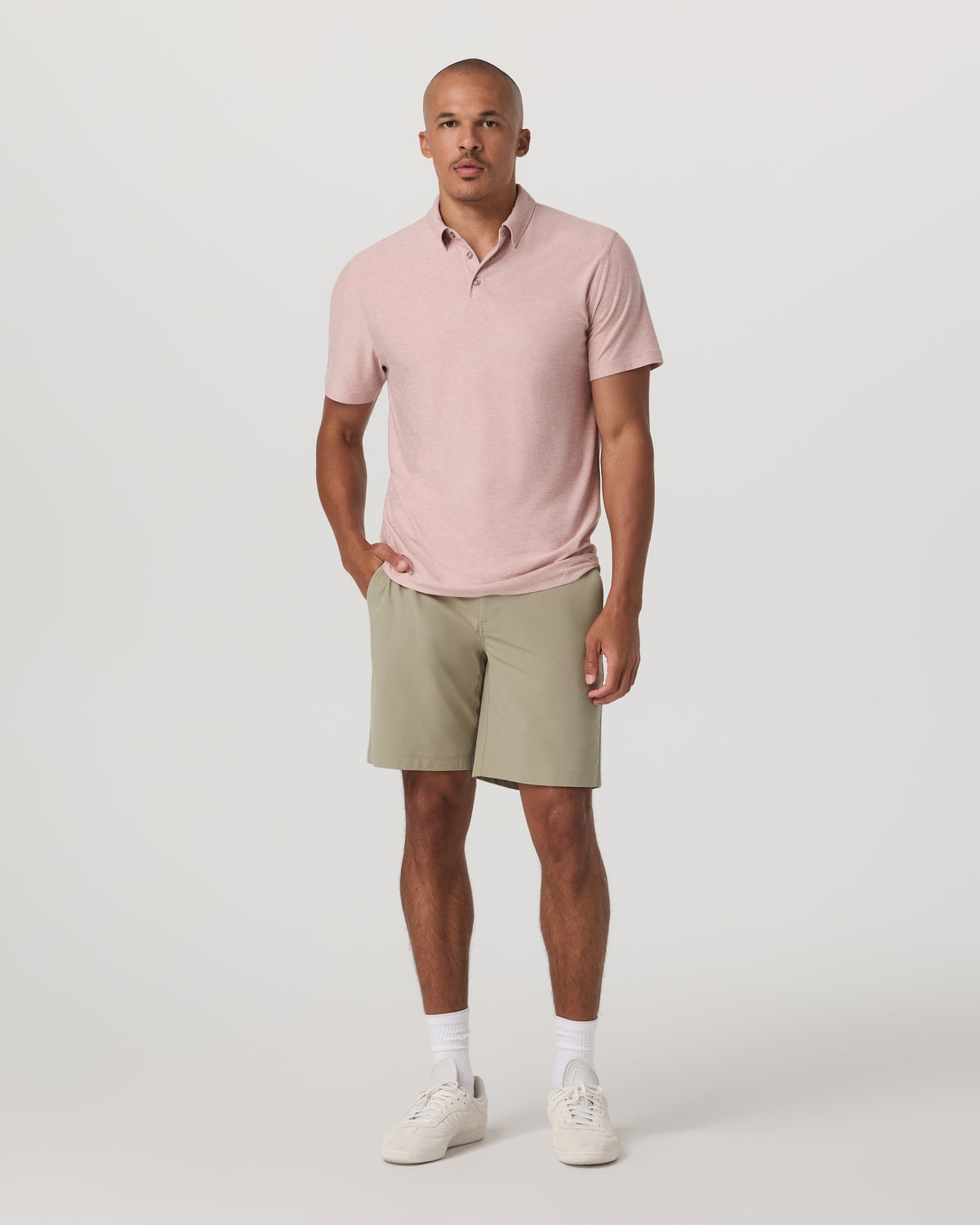 Meta Short 8" Men's Truffle Classic Chino Shorts | Vuori On sale