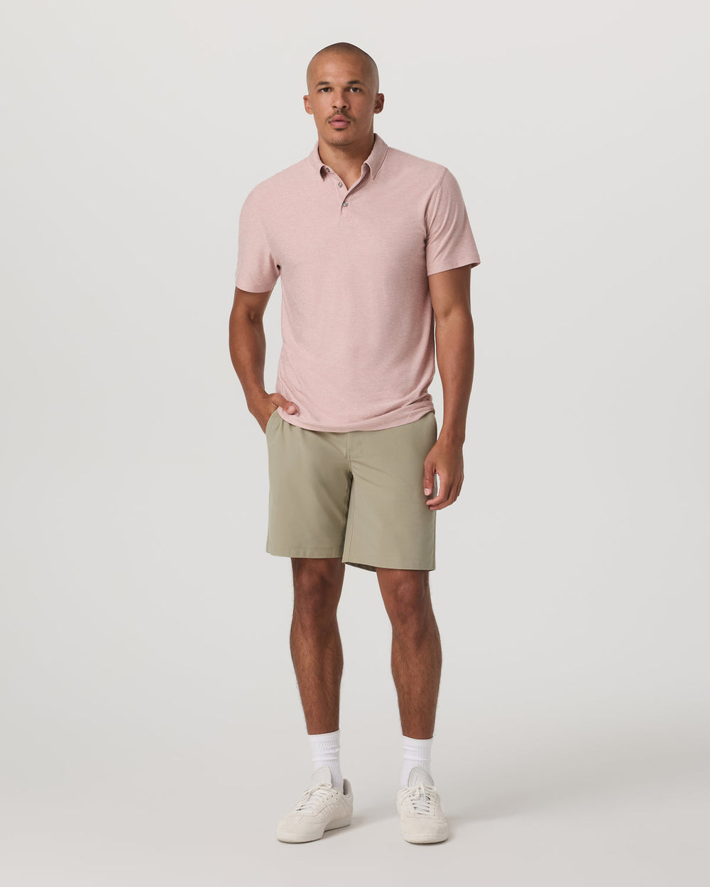 Meta Short 8" Men's Truffle Classic Chino Shorts | Vuori On sale