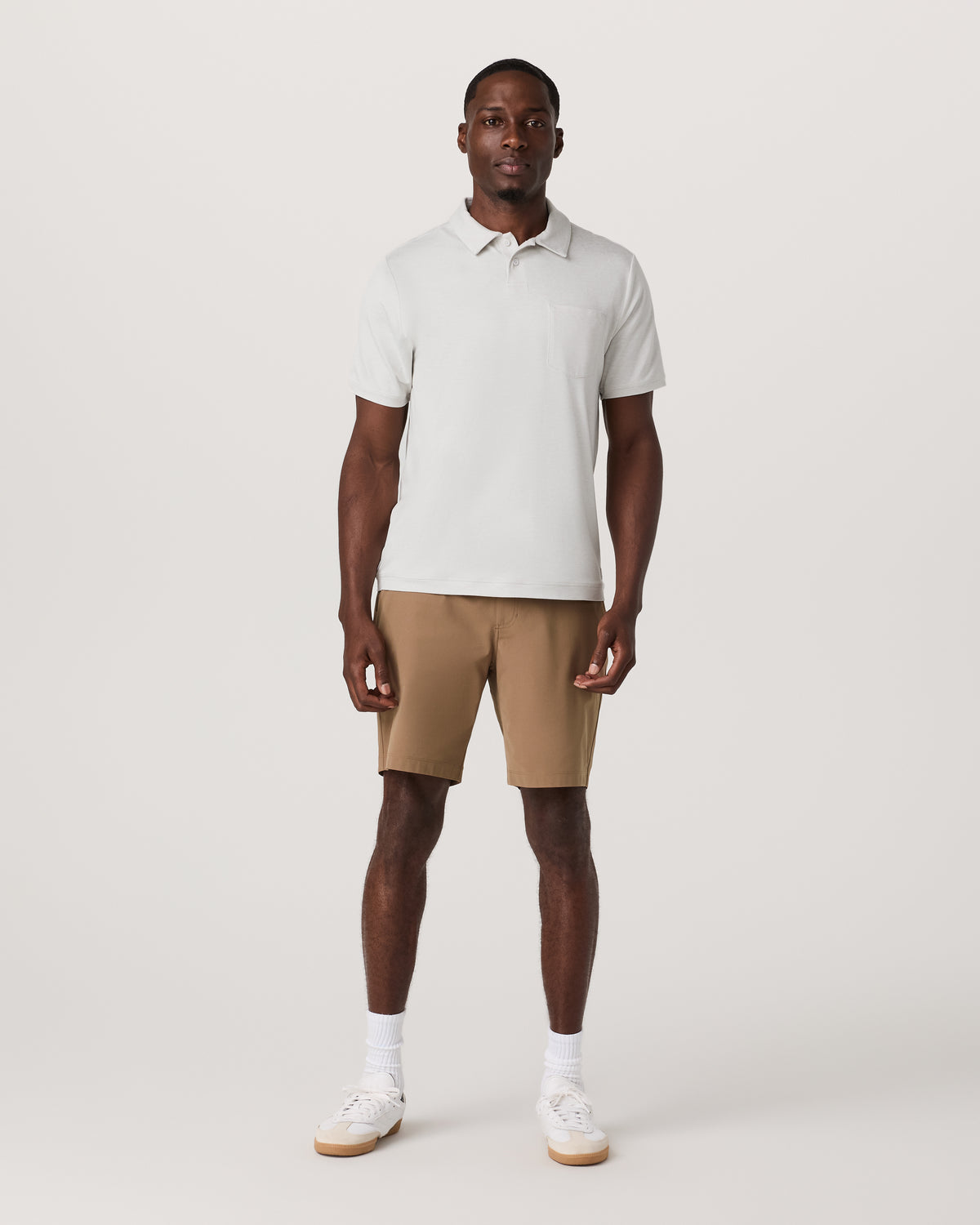 Meta Short 8" Men's Pecan Classic Chino Shorts | Vuori Outlet