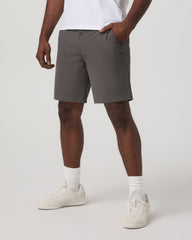 Meta Short 8" Men's Warm Grey Classic Chino Shorts | Vuori