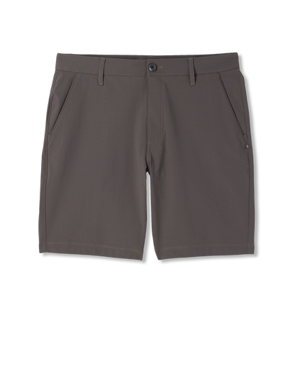 Meta Short 8" Men's Warm Grey Classic Chino Shorts | Vuori