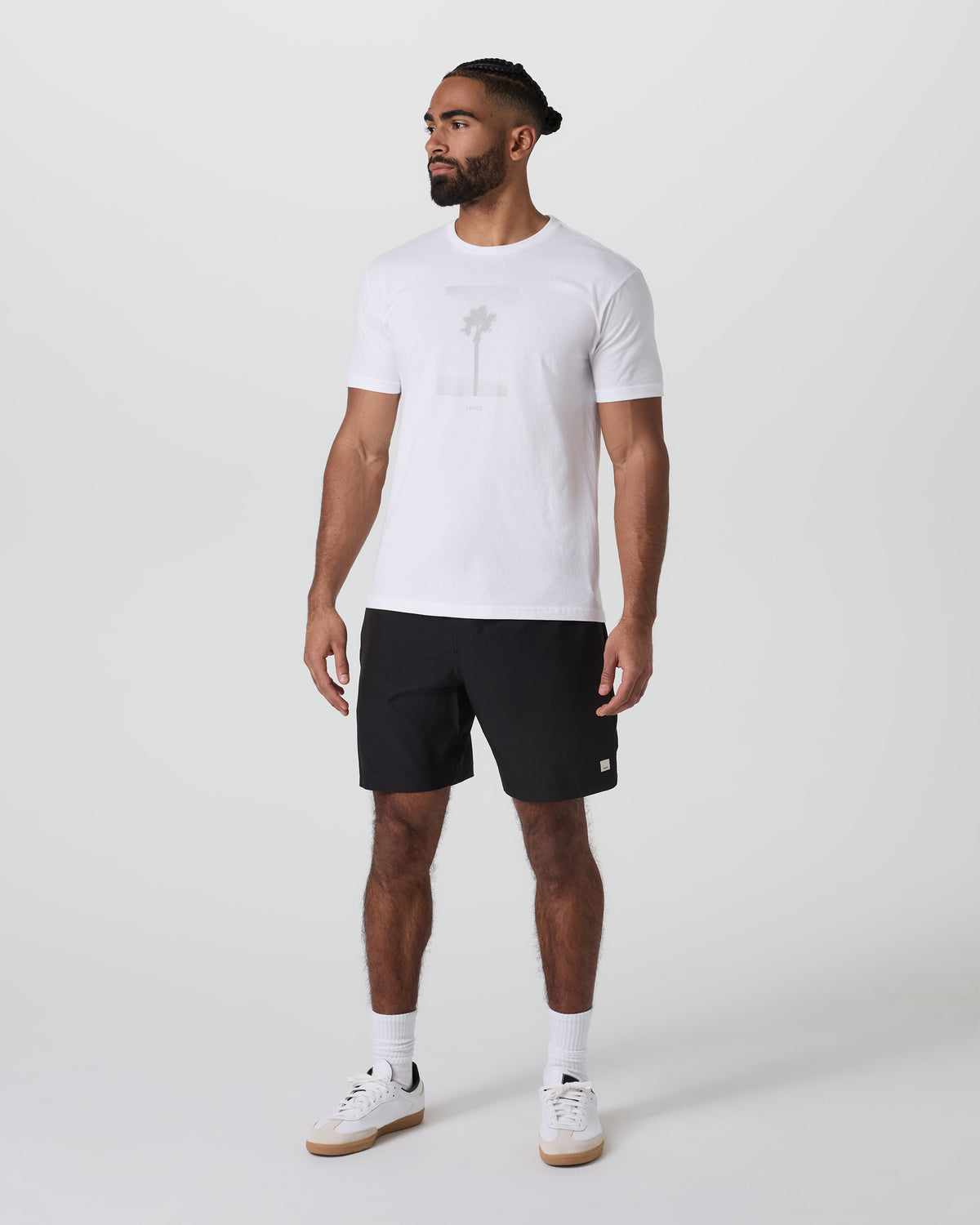 Banks Session Short 7" Black | Vuori Sale