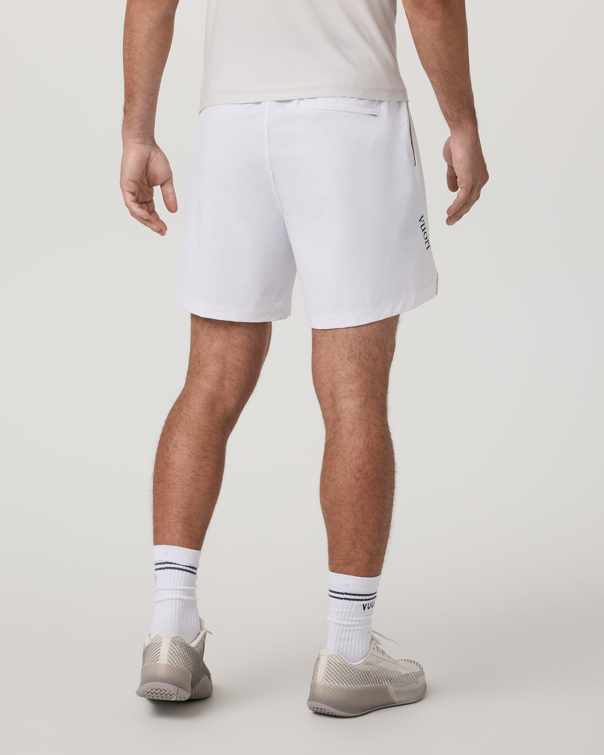 Crosscourt Short Unlined 7" Men's White Tennis Shorts | Vuori Online