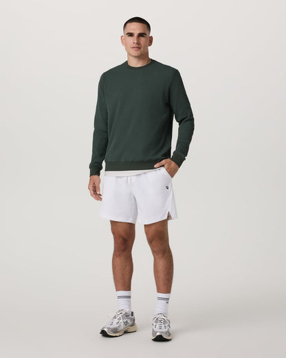 Crosscourt Short Unlined 7" Men's White Tennis Shorts | Vuori Online