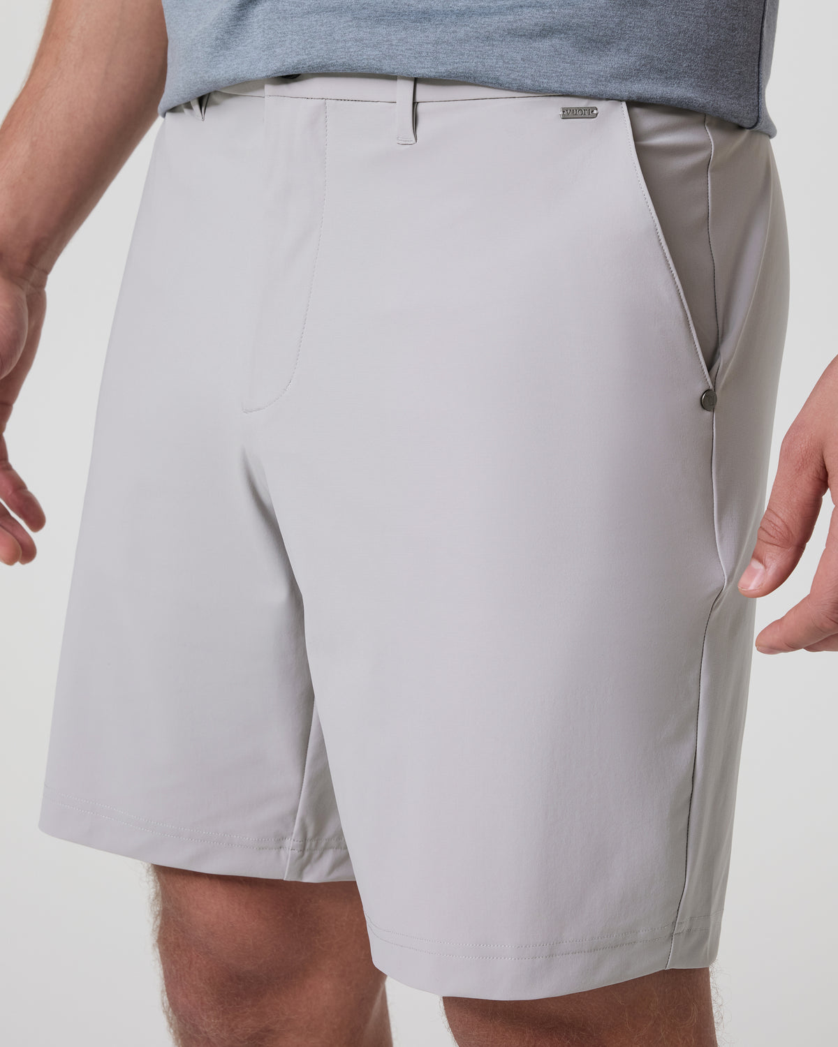 Fleet Chino Short 8" Men's Fog Shorts | Vuori US