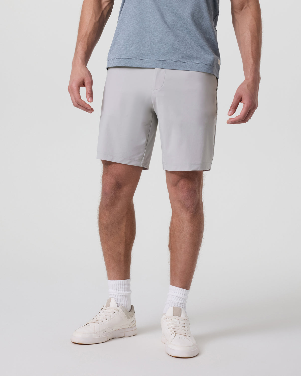 Fleet Chino Short 8" Men's Fog Shorts | Vuori US