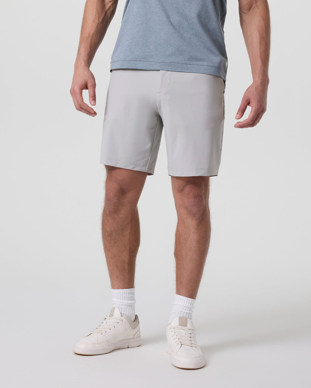 Fleet Chino Short 8" Men's Fog Shorts | Vuori US