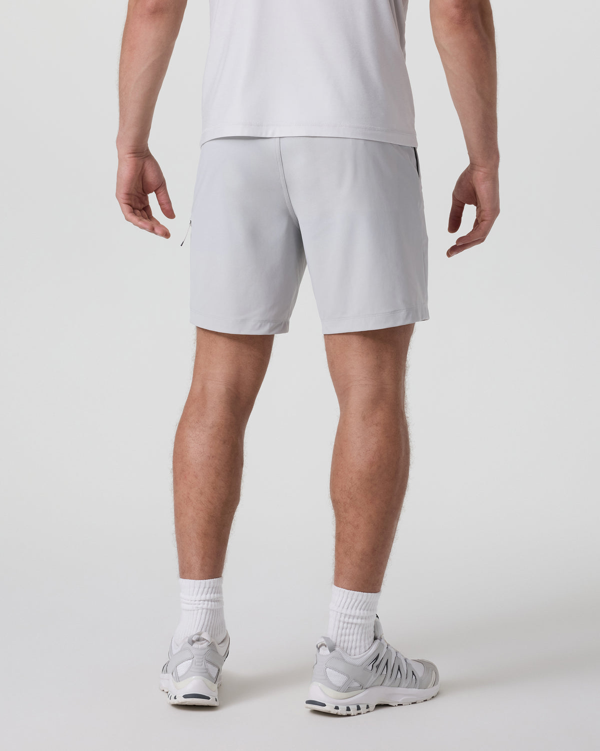 Fleet Sport Short Unlined Classic Fit 7" Sky Grey | Vuori Discount