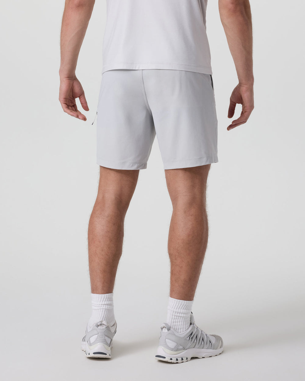 Fleet Sport Short Unlined Classic Fit 7" Sky Grey | Vuori Discount