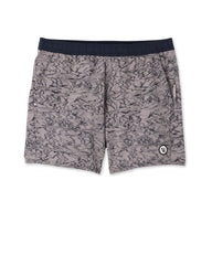 Maverick Volley Short Men's Mocha Sand Hybrid Shorts | Vuori Outlet
