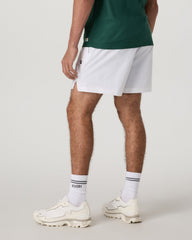 Crosscourt Short Unlined 5" Men's White Tennis Shorts | Vuori Clothing
