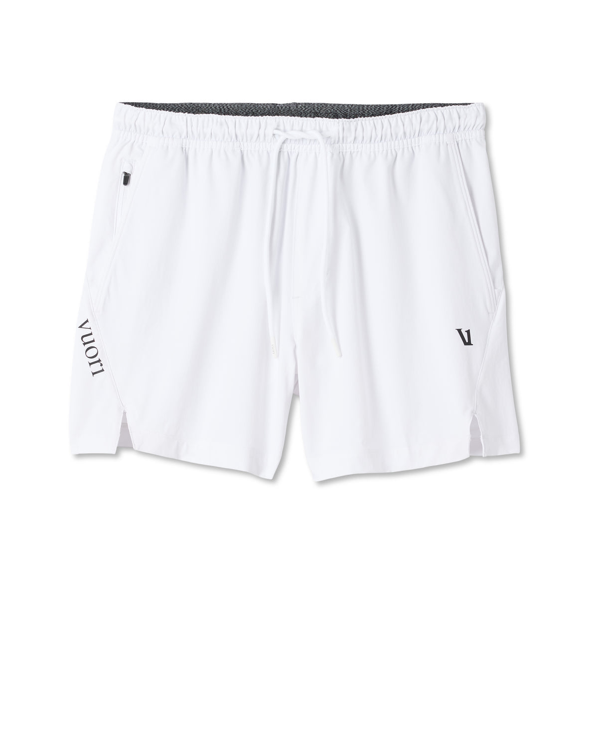 Crosscourt Short Unlined 5" Men's White Tennis Shorts | Vuori Clothing