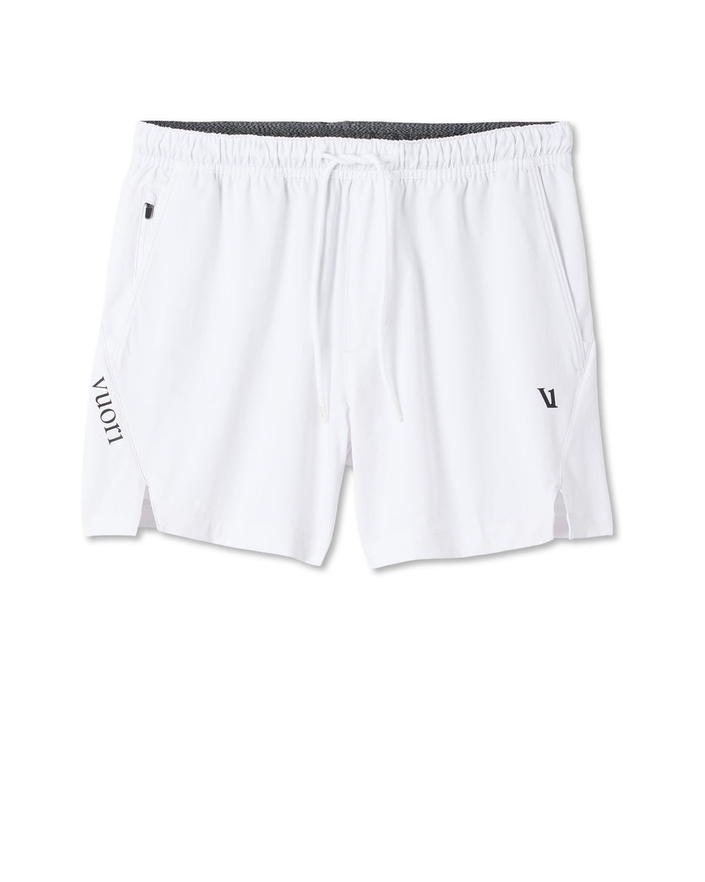 Crosscourt Short Unlined 5" Men's White Tennis Shorts | Vuori Clothing