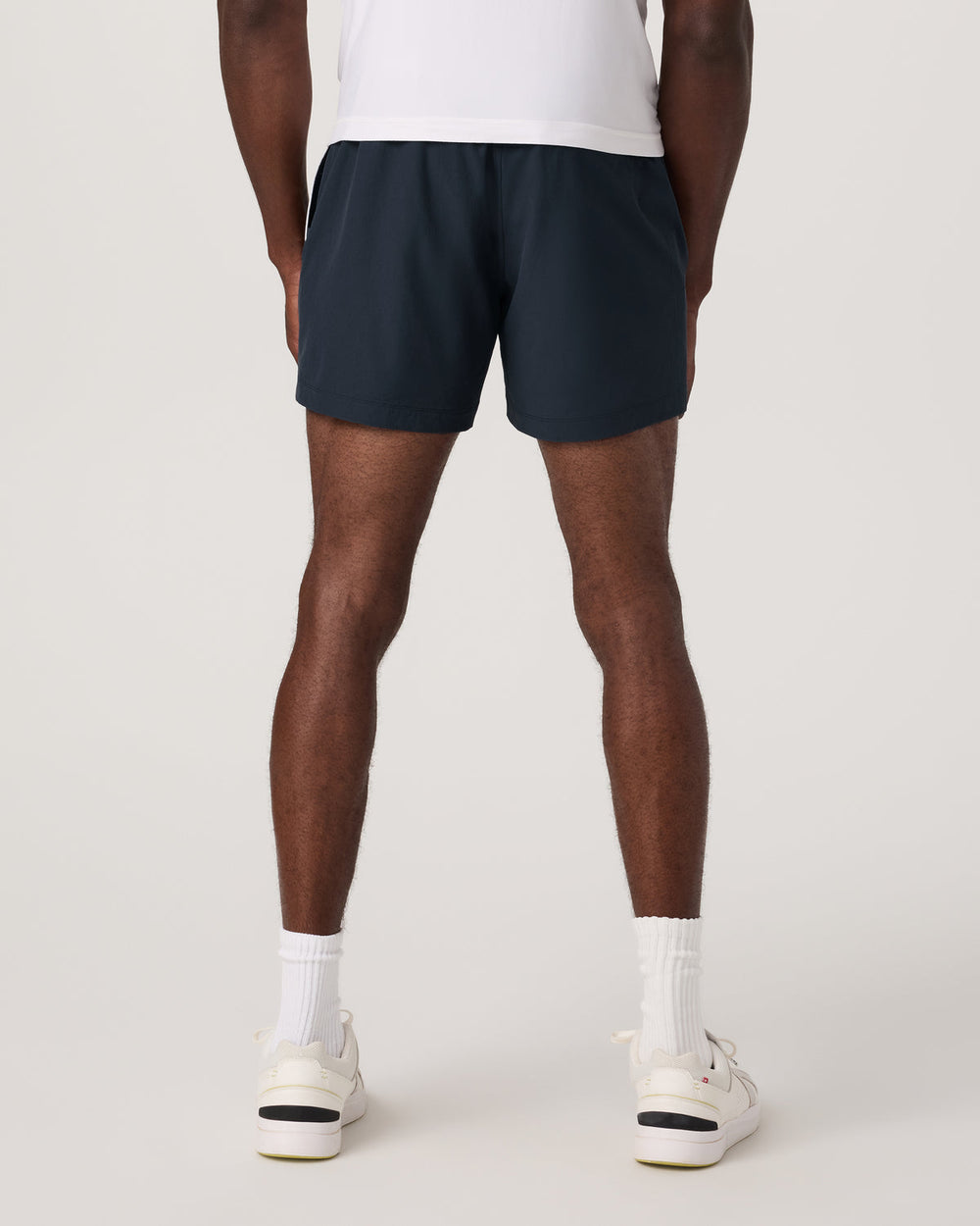Crosscourt Short Unlined 5" Men's Navy Tennis Shorts | Vuori