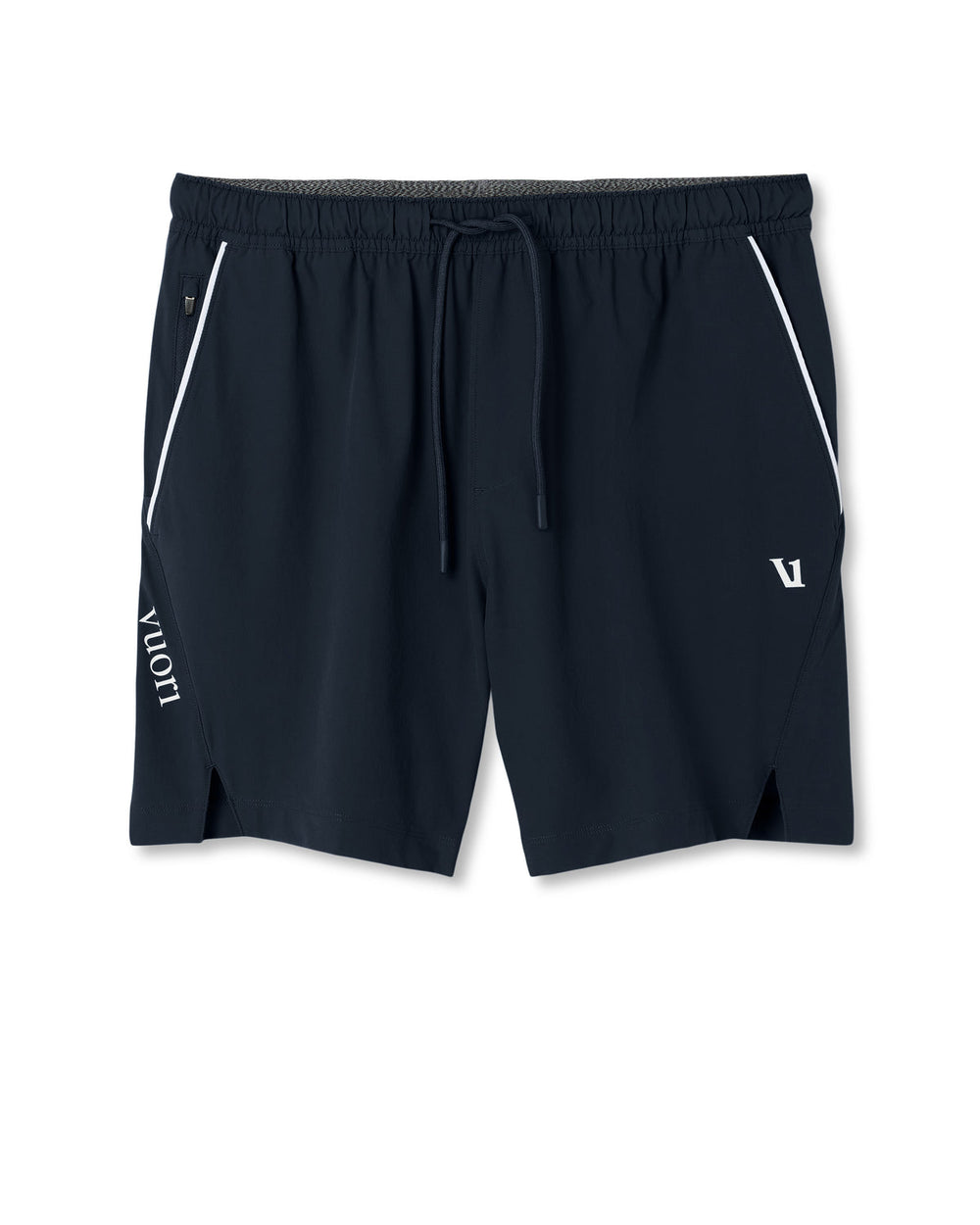 Crosscourt Short Unlined 5" Men's Navy Tennis Shorts | Vuori