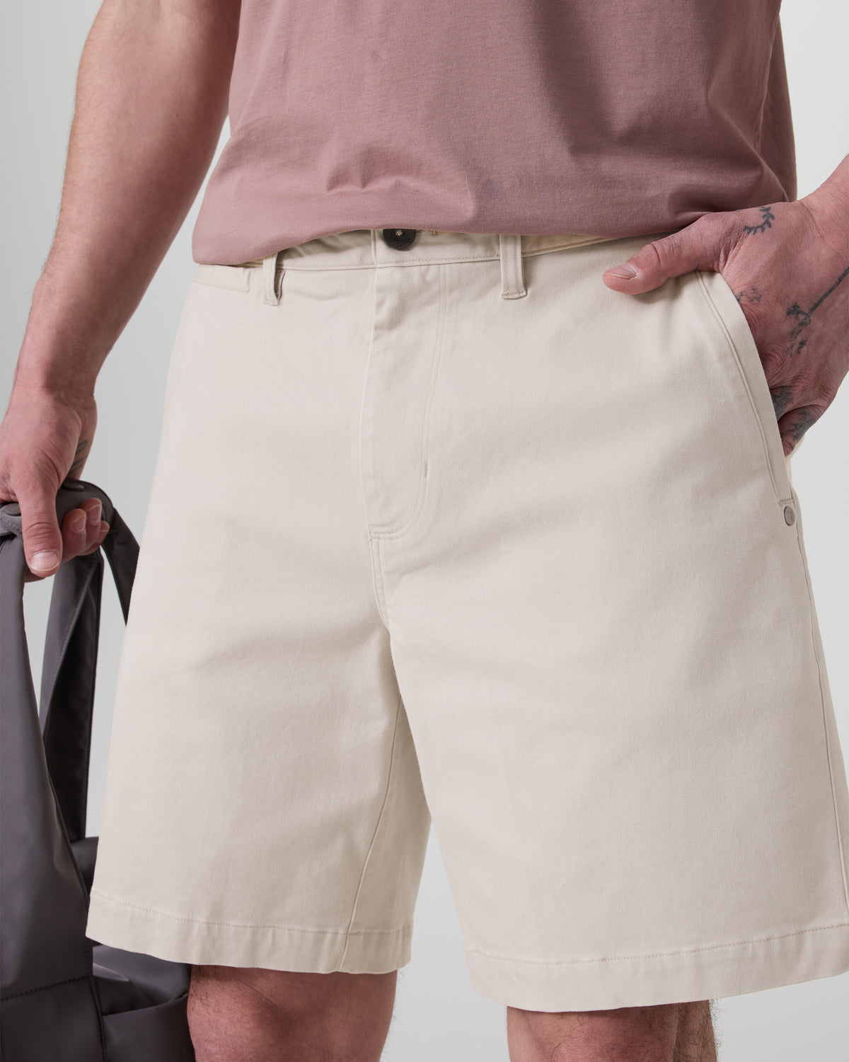 Fletcher Short Classic Fit 8" Oatmeal | Vuori On sale
