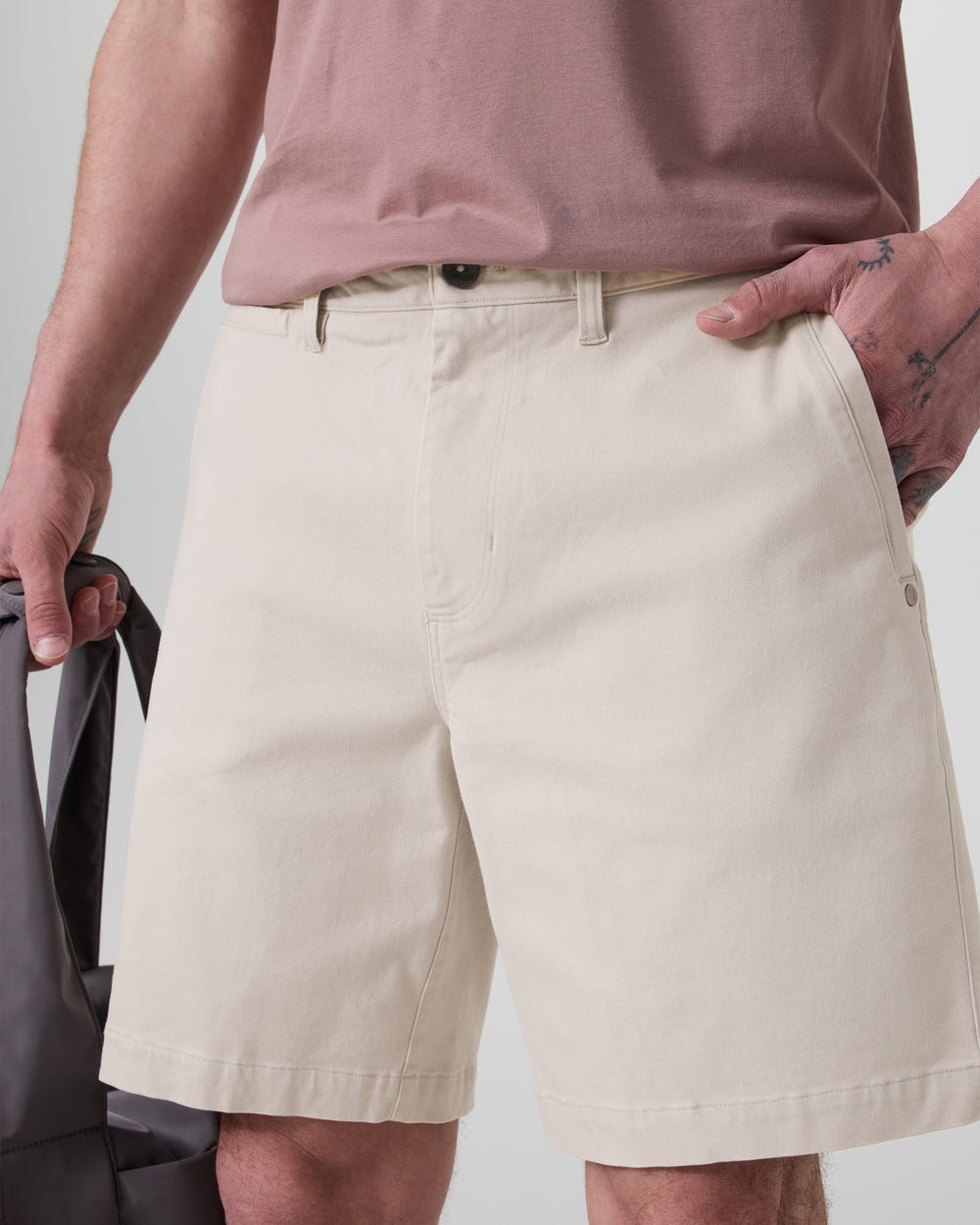 Fletcher Short Classic Fit 8" Oatmeal | Vuori On sale