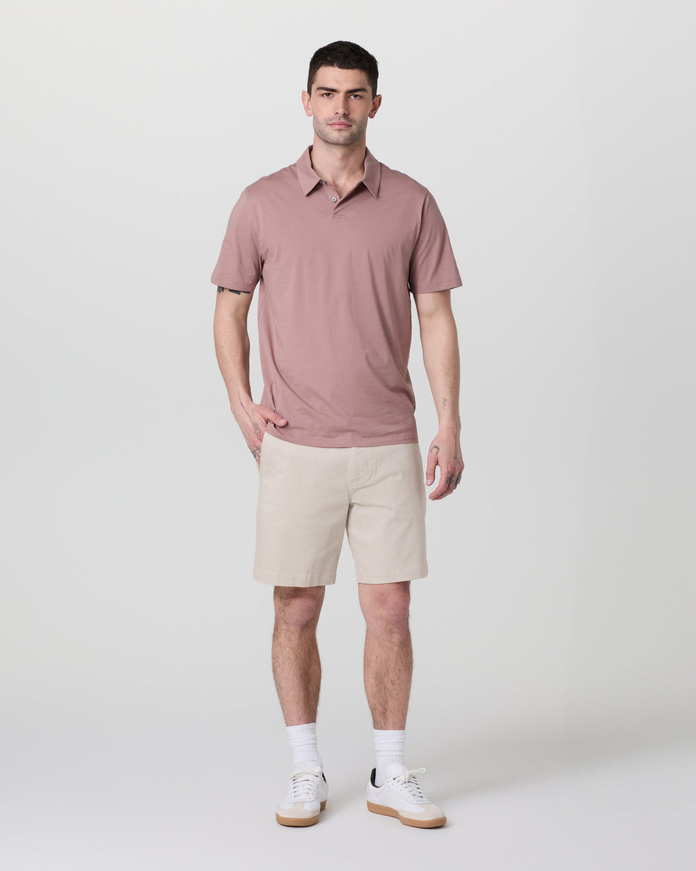 Fletcher Short Classic Fit 8" Oatmeal | Vuori On sale